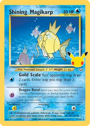 Shining Magikarp #66 – Celebrations: Classic Collection
