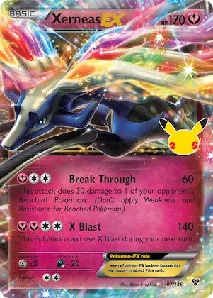 Xerneas-EX Nr. 97 – Celebrations Klassische Kollektion