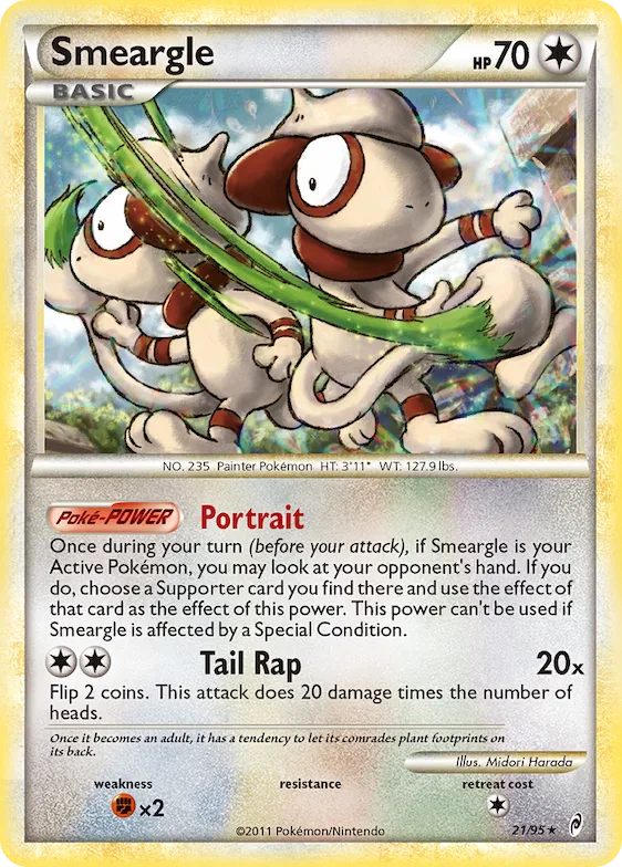 Smeargle #21 – Call of Legends