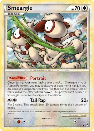 Smeargle #21 – Call of Legends
