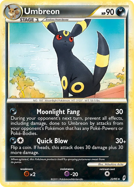 Umbreon #22 – Call of Legends