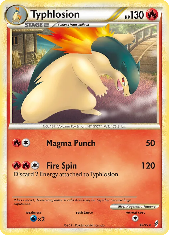 Typhlosion 35 – L'appel des Légendes