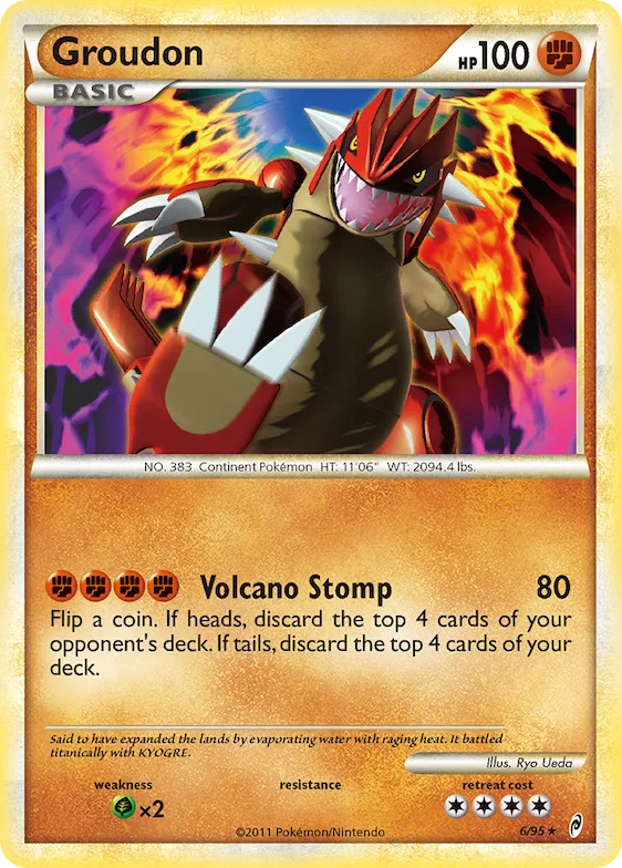 Groudon #6 – Call of Legends