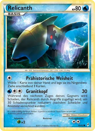 Relicanth Nr. 69 – Call of Legends