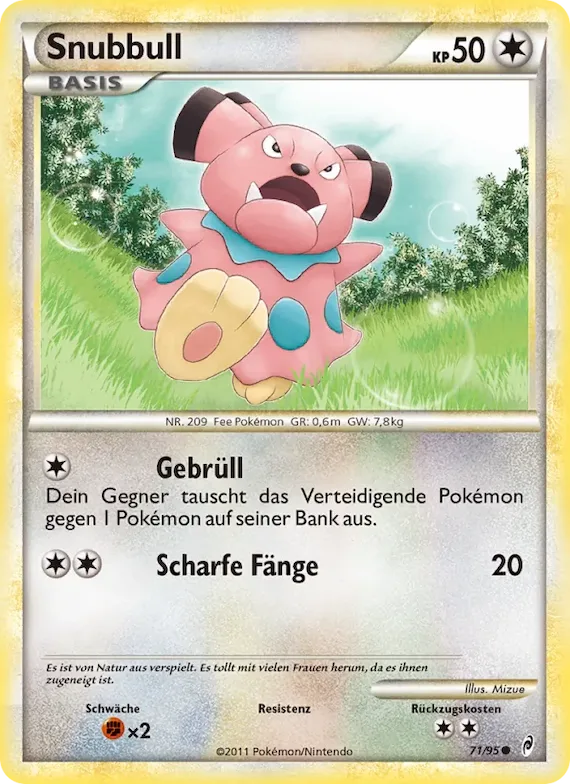 Snubbull 71 – Ruf der Legenden