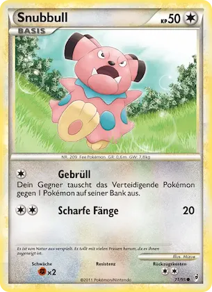 Snubbull Nr. 71 – Call of Legends
