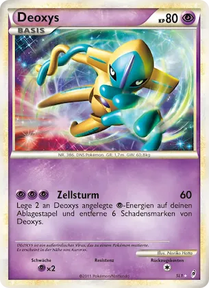 Deoxys Nr. SL1 – Call of Legends