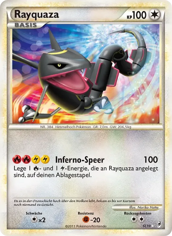 Rayquaza SL10 – Ruf der Legenden