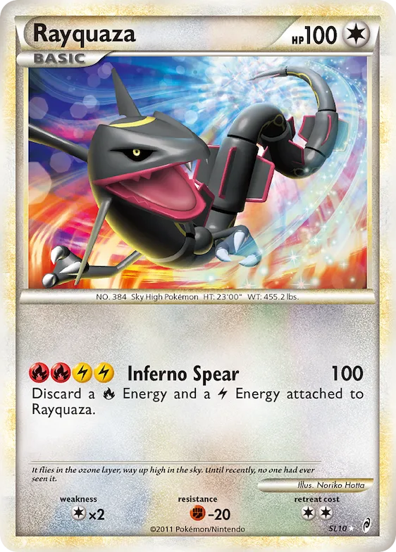 Rayquaza #SL10 – Call of Legends