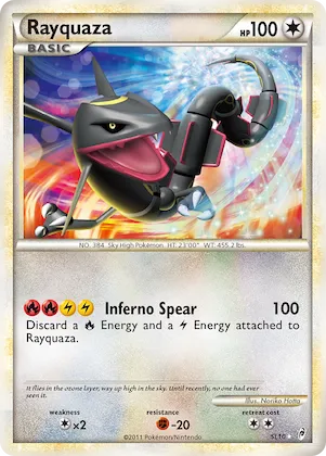 Rayquaza SL10 – L'appel des Légendes