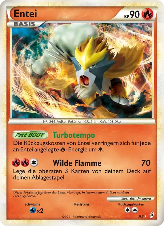 Entei SL3 – Ruf der Legenden