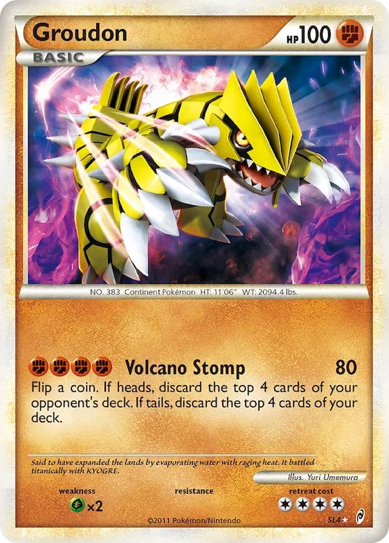 Groudon #SL4 – Call of Legends