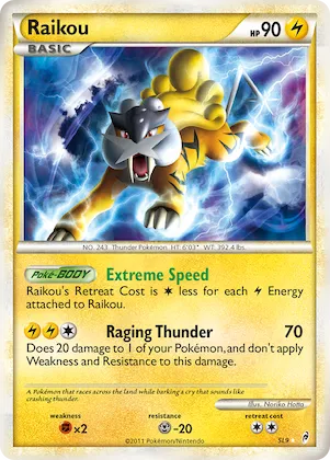 Raikou SL9 – L'appel des Légendes