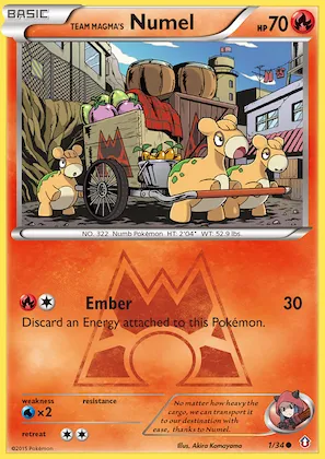 Team Magma's Numel #1 – Double Crisis