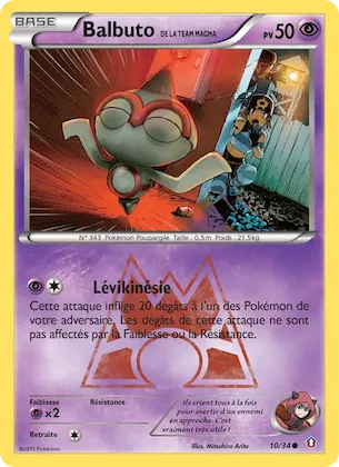 Balbuto de la Team Magma n° 10 – Double Danger