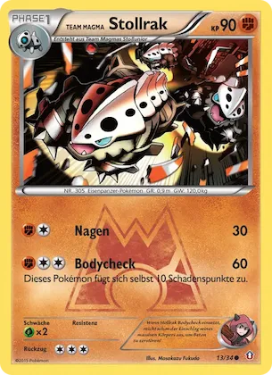 Team Magma's Lairon Nr. 13 – Double Crisis