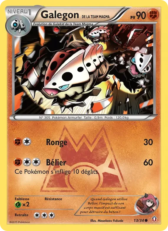Galegon de la Team Magma 13 – Double Danger