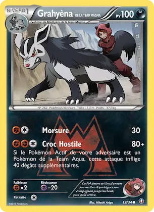 Grahyèna de la Team Magma n° 19 – Double Danger