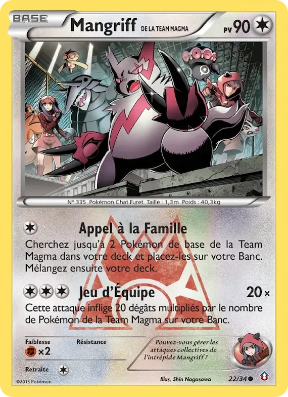 Mangriff de la Team Magma 22 – Double Danger