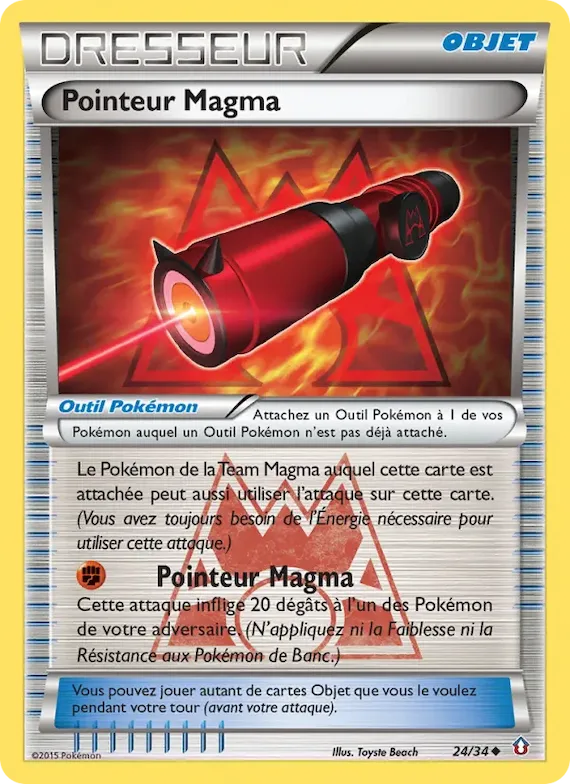 Pointeur Magma 24 – Double Danger