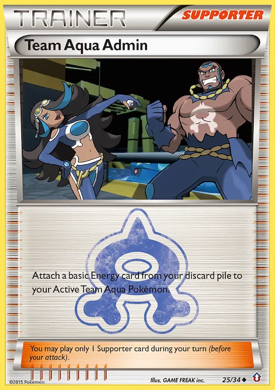 Team Aqua Admin #25 – Double Crisis