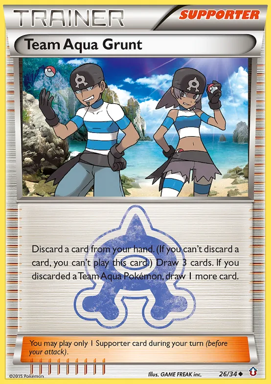 Team Aqua Grunt #26 – Double Crisis