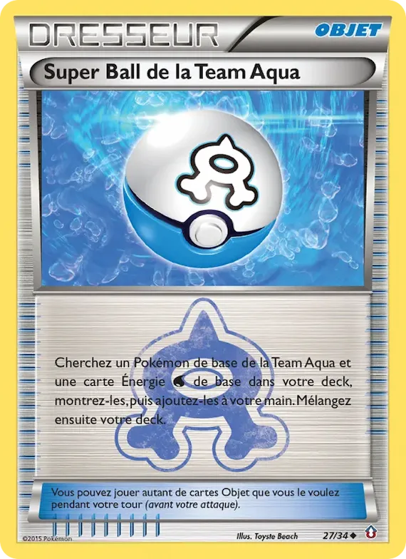 Super Ball de la Team Aqua 27 – Double Danger