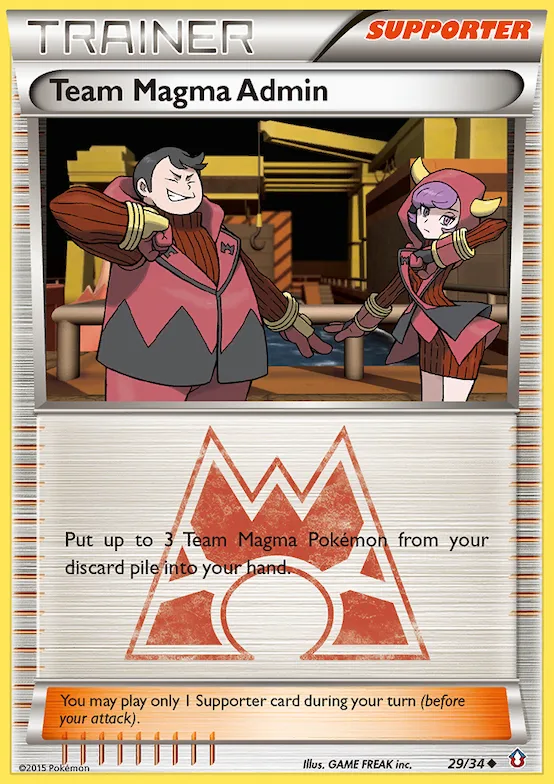 Team Magma Admin #29 – Double Crisis