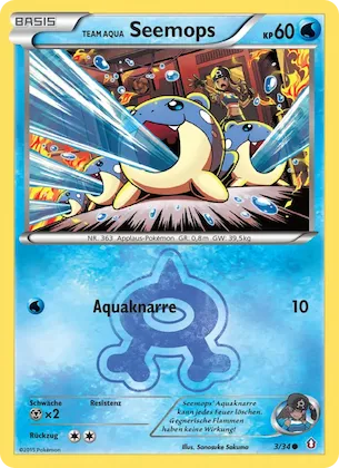 Team Aqua's Spheal Nr. 3 – Double Crisis