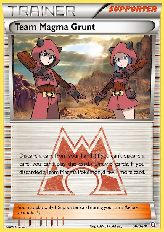 Team Magma Grunt #30 – Double Crisis