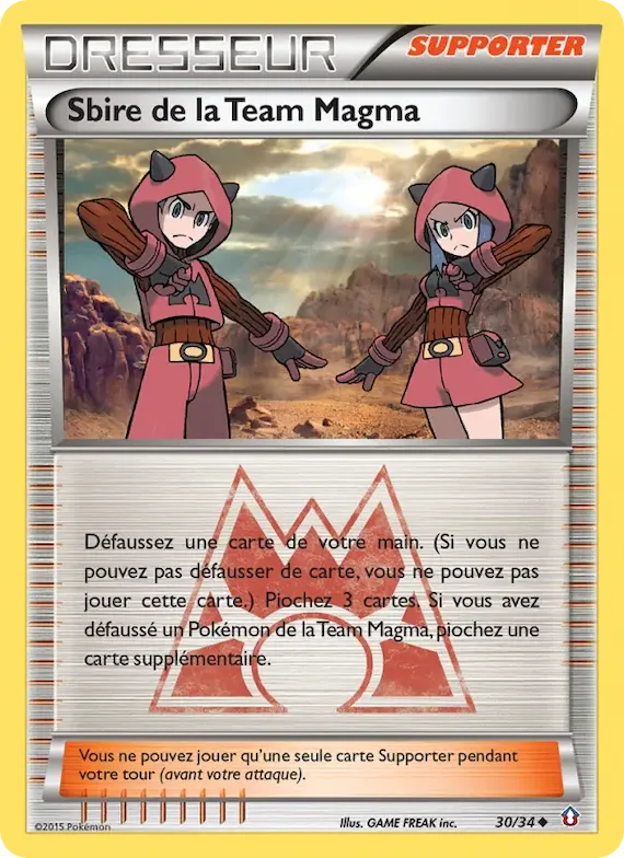Sbire de la Team Magma 30 – Double Danger