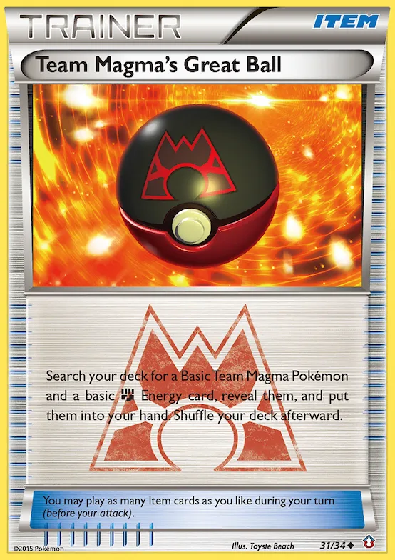 Team Magma's Great Ball #31 – Double Crisis