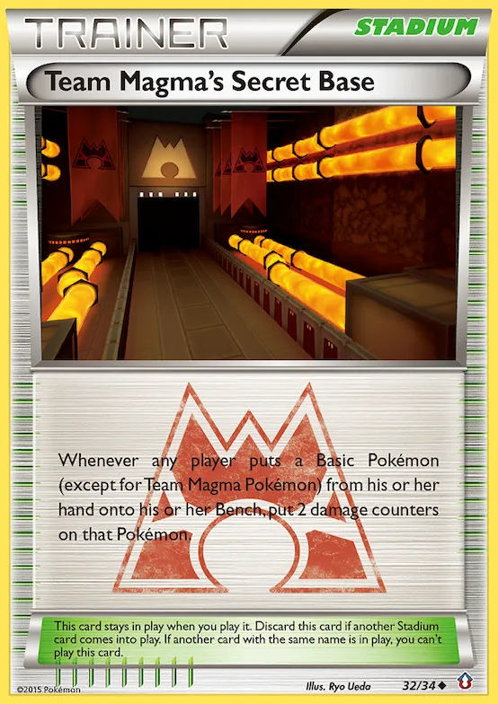 Team Magma's Secret Base #32 – Double Crisis