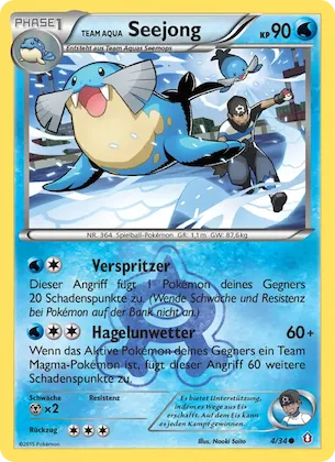 Team Aqua's Sealeo Nr. 4 – Double Crisis