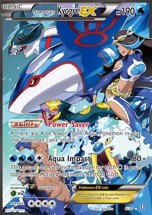 Team Aqua's Kyogre-EX #6 – Double Crisis
