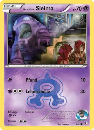 Team Aqua's Grimer Nr. 7 – Double Crisis