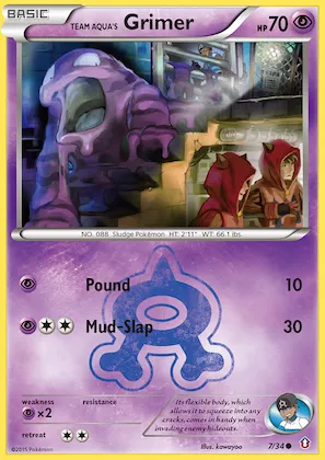 Team Aqua's Grimer #7 – Double Crisis