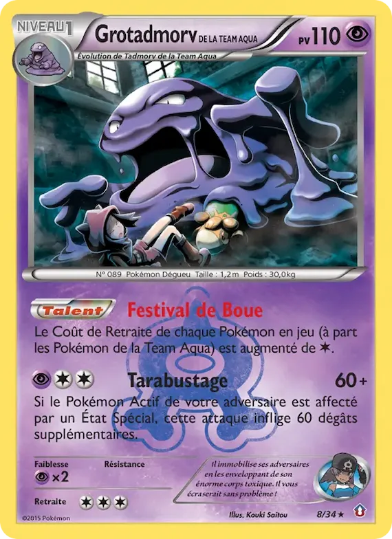 Grotadmorv de la Team Aqua 8 – Double Danger