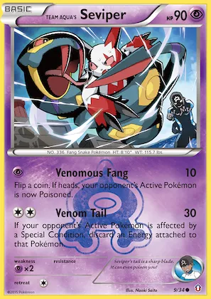 Team Aqua's Seviper #9 – Double Crisis