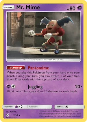 M. Mime n° 11 – Détective Pikachu