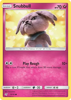 Snubbull n° 15 – Détective Pikachu