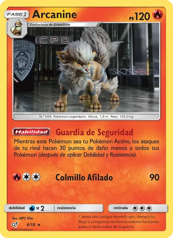 Arcanine 6 – Detective Pikachu
