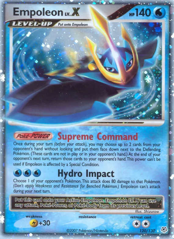 Empoleon LV.X #120 – Diamond & Pearl