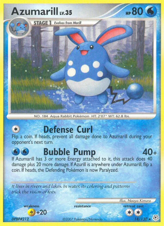 Azumarill 18 – Diamant & Perl