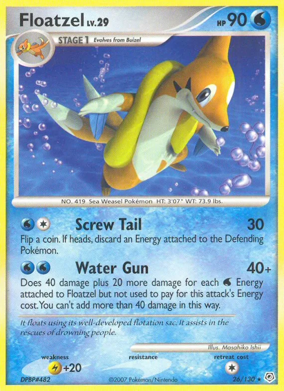 Floatzel #26 – Diamond & Pearl