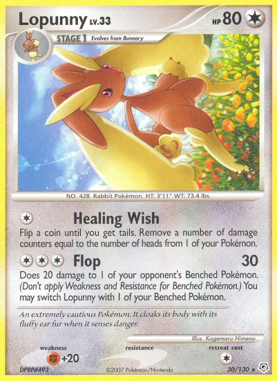Lopunny #30 – Diamond & Pearl