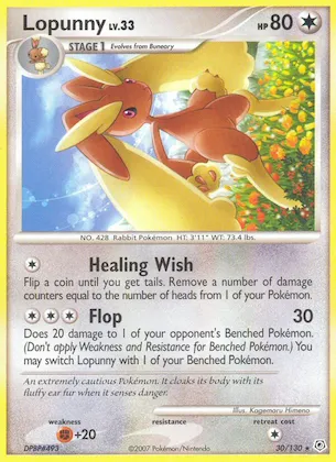 Lopunny #30 – Diamond & Pearl