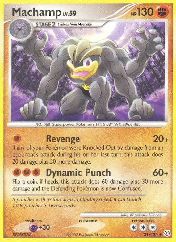 Machamp #31 – Diamond & Pearl