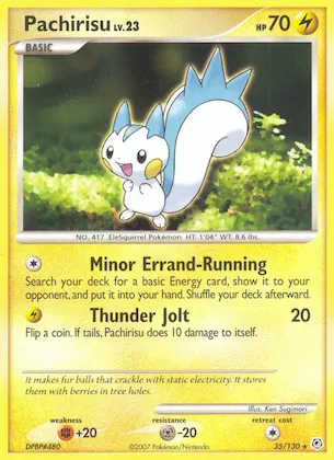 Pachirisu #35 – Diamond & Pearl