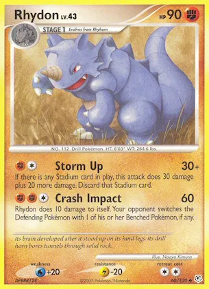 Rhydon #60 – Diamond & Pearl